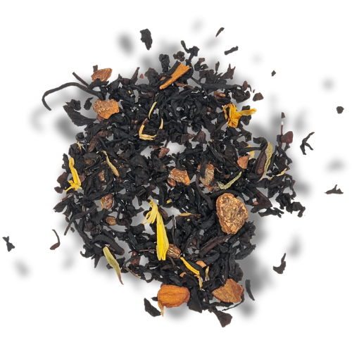 Harmonie Biscuitée – Thé noir aromatisé à la vanille & spéculoos – Gourmand & réconfortant