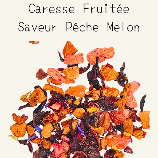Caresse Fruitée - Infusion Saveur Pêche Melon