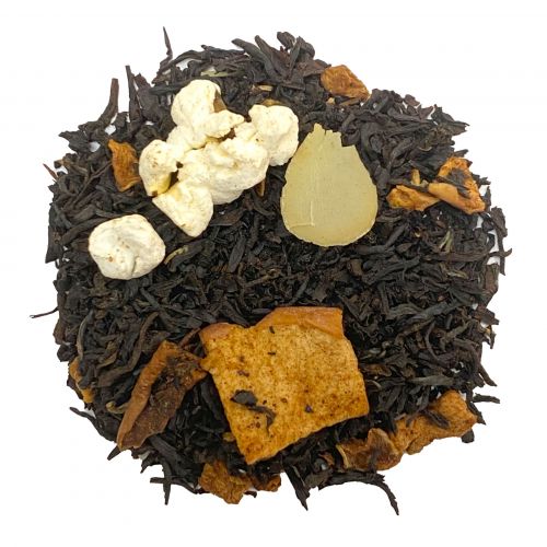 Retour de Luge – Thé noir au caramel et à l’amande – gourmand et réconfortant